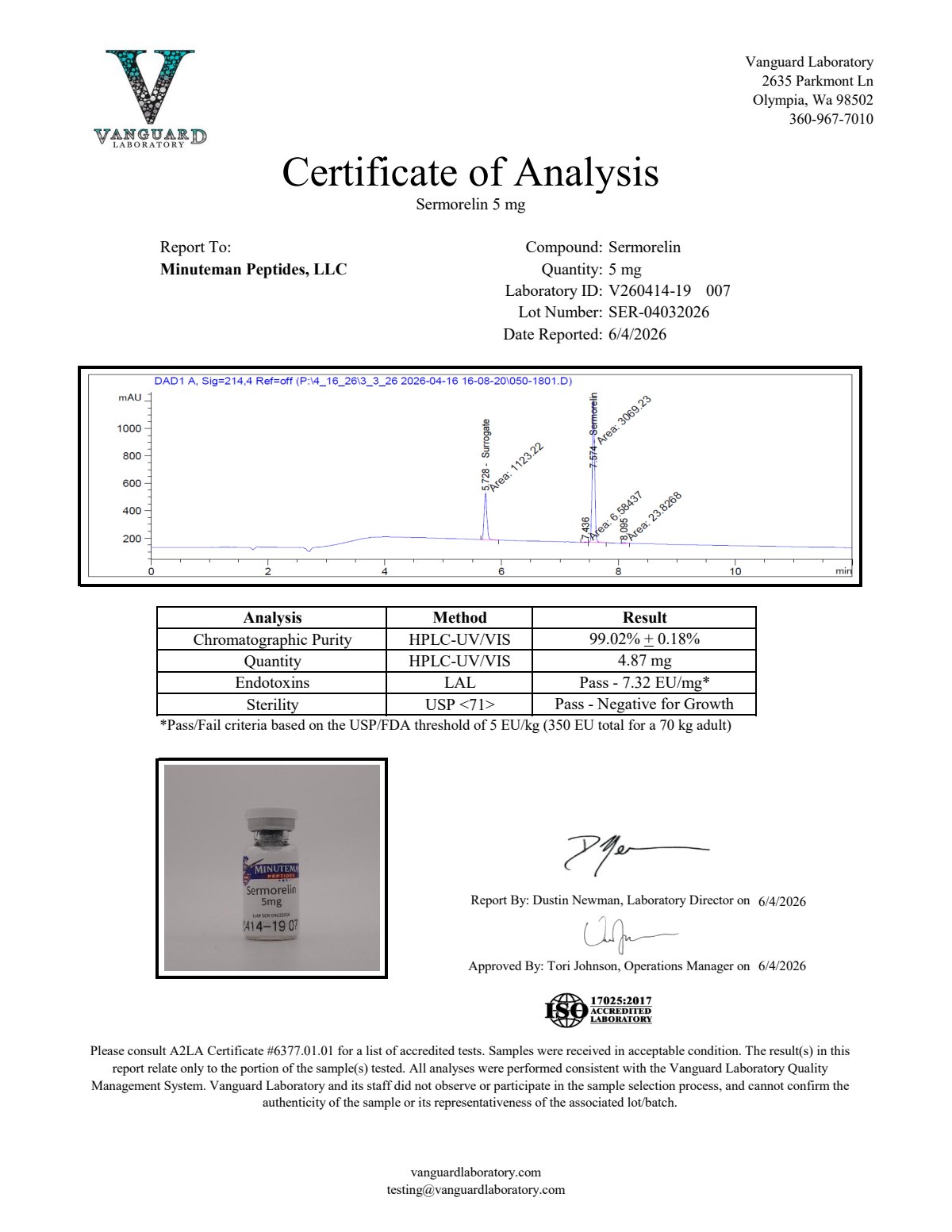 Sermorelin (5mg) - Image 2